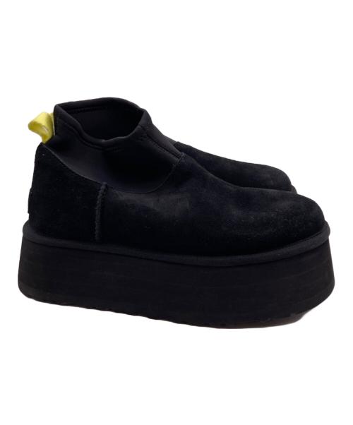 UGG（アグ）UGG (アグ) クラシック ミニ ディッパー ブーツ ブラック サイズ:25cmの古着・服飾アイテム