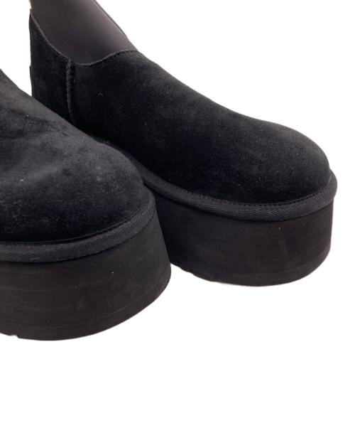 UGG（アグ）UGG (アグ) クラシック ミニ ディッパー ブーツ ブラック サイズ:25cmの古着・服飾アイテム