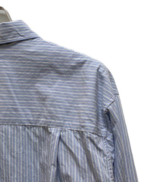 JOURNAL STANDARD relume（ジャーナルスタンダード レリューム）JOURNAL STANDARD relume (ジャーナルスタンダード レリューム) ジェームスファブリック ボックスシルエット シャツ ブルー サイズ:Ⅼの古着・服飾アイテム
