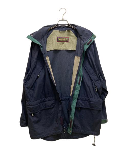 Timberland（ティンバーランド）Timberland (ティンバーランド) オールドナイロンジャケット ネイビー サイズ:Sの古着・服飾アイテム