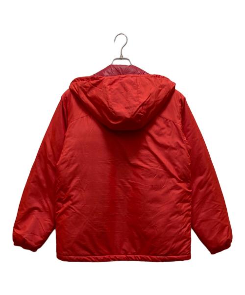 Patagonia（パタゴニア）Patagonia (パタゴニア) マイクロパフフーデッドジャケット レッド サイズ:sの古着・服飾アイテム