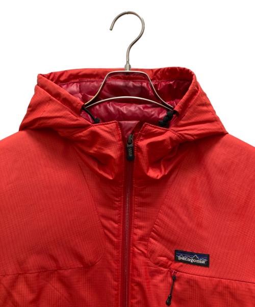 Patagonia（パタゴニア）Patagonia (パタゴニア) マイクロパフフーデッドジャケット レッド サイズ:sの古着・服飾アイテム