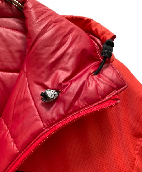 Patagonia（パタゴニア）Patagonia (パタゴニア) マイクロパフフーデッドジャケット レッド サイズ:sの古着・服飾アイテム