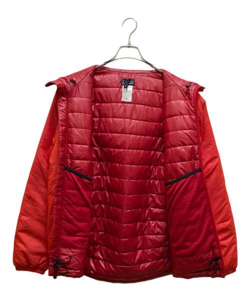 Patagonia（パタゴニア）Patagonia (パタゴニア) マイクロパフフーデッドジャケット レッド サイズ:sの古着・服飾アイテム