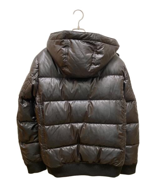 BURBERRY BLACK LABEL（バーバリーブラックレーベル）BURBERRY BLACK LABEL (バーバリーブラックレーベル) リバーシブルフーデッドチェックダウンジャケット ブラック サイズ:Lの古着・服飾アイテム
