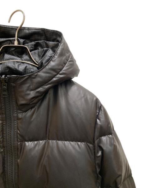 BURBERRY BLACK LABEL（バーバリーブラックレーベル）BURBERRY BLACK LABEL (バーバリーブラックレーベル) リバーシブルフーデッドチェックダウンジャケット ブラック サイズ:Lの古着・服飾アイテム