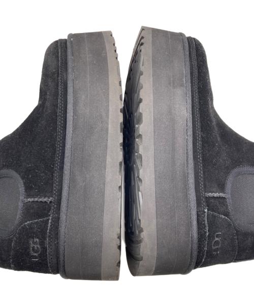 UGG（アグ）UGG (アグ) ニューメル プラットフォーム チェルシー ブラック サイズ:24の古着・服飾アイテム