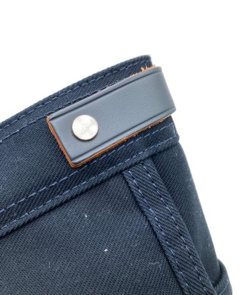 PORTER GIRL（ポーターガール）PORTER GIRL (ポーターガール) ネイキッド キャンバストートバッグ(S) ネイビーの古着・服飾アイテム