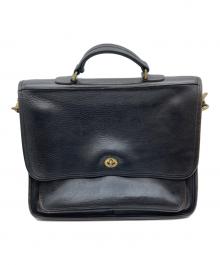 COACH（コーチ）の古着「レザーショルダーバッグ」｜ブラック