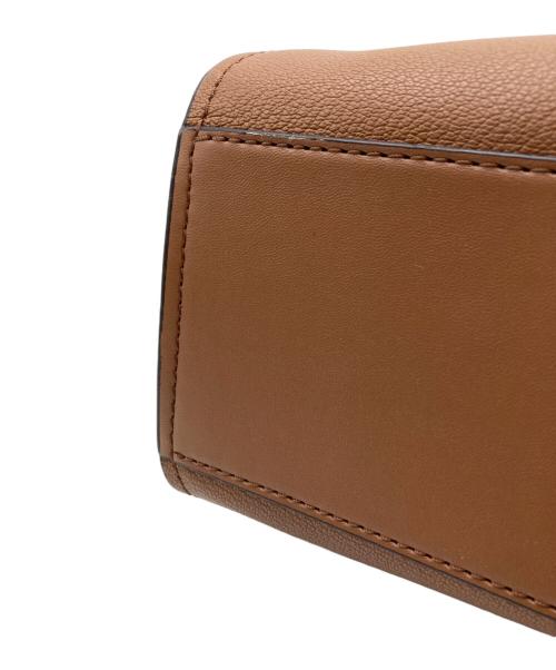 MICHAEL KORS（マイケル・コース）MICHAEL KORS (マイケル・コース) HAMILTON サッチェル スモール2WAYバッグ ブラウンの古着・服飾アイテム