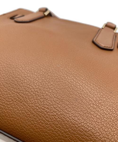 MICHAEL KORS（マイケル・コース）MICHAEL KORS (マイケル・コース) HAMILTON サッチェル スモール2WAYバッグ ブラウンの古着・服飾アイテム