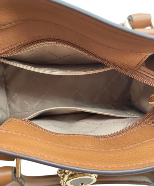 MICHAEL KORS（マイケル・コース）MICHAEL KORS (マイケル・コース) HAMILTON サッチェル スモール2WAYバッグ ブラウンの古着・服飾アイテム