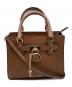 MICHAEL KORS（マイケル・コース）の古着「HAMILTON サッチェル スモール2WAYバッグ」｜ブラウン