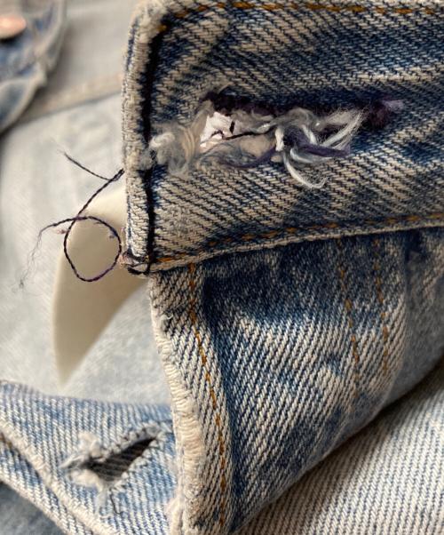 LEVI'S（リーバイス）LEVI'S (リーバイス) 90s 501デニムパンツ ブルー サイズ:W33×L34の古着・服飾アイテム