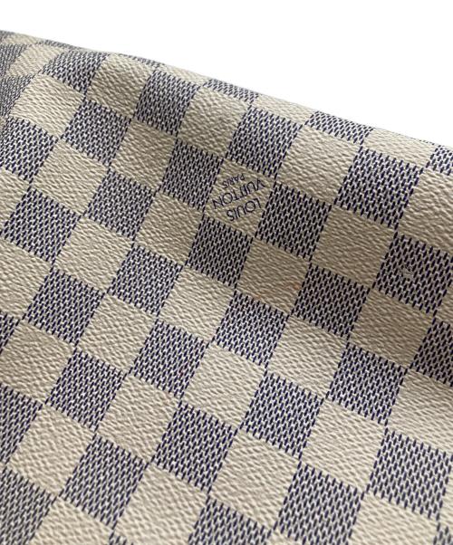 LOUIS VUITTON（ルイ ヴィトン）LOUIS VUITTON (ルイ ヴィトン) ネヴァーフルMM ダミエ・アズール トートバッグ ホワイトの古着・服飾アイテム