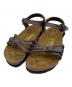 BIRKENSTOCK（ビルケンシュトック）の古着「バリ レザーストラップサンダル」｜ブラウン