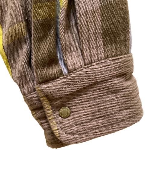 THE NORTHFACE PURPLELABEL（ザ・ノースフェイス パープルレーベル）THE NORTHFACE PURPLELABEL (ザ・ノースフェイス パープルレーベル) カリフォルニアフィールドシャツ ブラウン サイズ:Ⅼの古着・服飾アイテム
