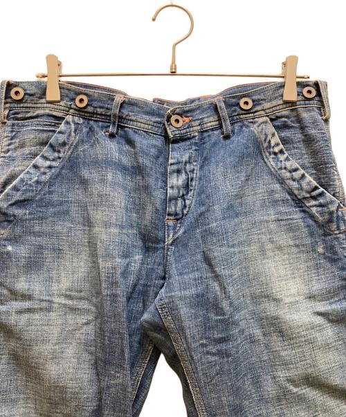 RRL（ダブルアールエル）RRL (ダブルアールエル) サスペンダーペインターデニムパンツ インディゴ サイズ:30/34の古着・服飾アイテム