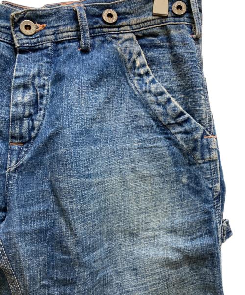 RRL（ダブルアールエル）RRL (ダブルアールエル) サスペンダーペインターデニムパンツ インディゴ サイズ:30/34の古着・服飾アイテム