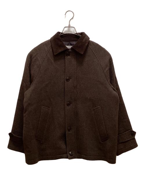 JOURNAL STANDARD relume（ジャーナルスタンダード レリューム）JOURNAL STANDARD relume (ジャーナルスタンダード レリューム) HIGH LAND WOOL ハンティング ショートブルゾン ブラウン サイズ:Mの古着・服飾アイテム