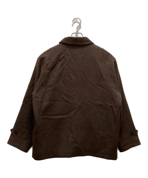 JOURNAL STANDARD relume（ジャーナルスタンダード レリューム）JOURNAL STANDARD relume (ジャーナルスタンダード レリューム) HIGH LAND WOOL ハンティング ショートブルゾン ブラウン サイズ:Mの古着・服飾アイテム