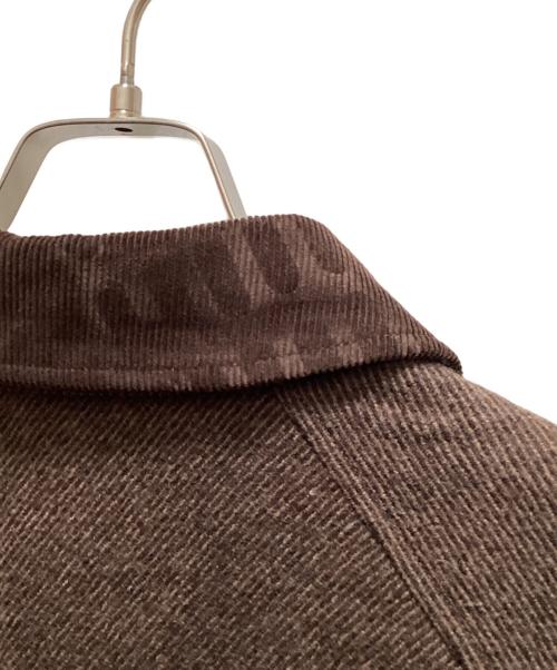 JOURNAL STANDARD relume（ジャーナルスタンダード レリューム）JOURNAL STANDARD relume (ジャーナルスタンダード レリューム) HIGH LAND WOOL ハンティング ショートブルゾン ブラウン サイズ:Mの古着・服飾アイテム