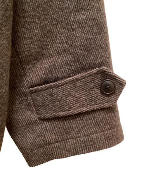 JOURNAL STANDARD relume（ジャーナルスタンダード レリューム）JOURNAL STANDARD relume (ジャーナルスタンダード レリューム) HIGH LAND WOOL ハンティング ショートブルゾン ブラウン サイズ:Mの古着・服飾アイテム