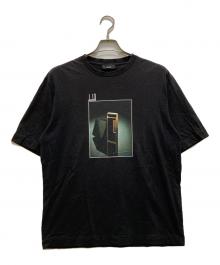 dunhill（ダンヒル）の古着「ライタープリントTシャツ」｜ブラック