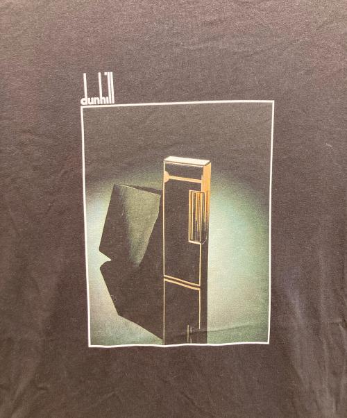 dunhill（ダンヒル）dunhill (ダンヒル) ライタープリントTシャツ ブラック サイズ:Ｍの古着・服飾アイテム