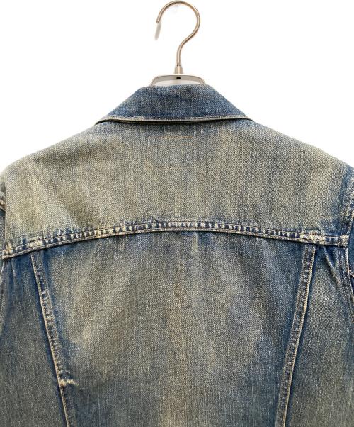 POLO RALPH LAUREN（ポロ・ラルフローレン）POLO RALPH LAUREN (ポロ・ラルフローレン) 70506型 デニムトラッカージャケット ブルー サイズ:Mの古着・服飾アイテム