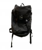 New Era×Yohji Yamamoto pour hommeニューエラ×ヨウジヤマモト プールオム）の古着「RUCK SACK METAL LO」｜ブラック