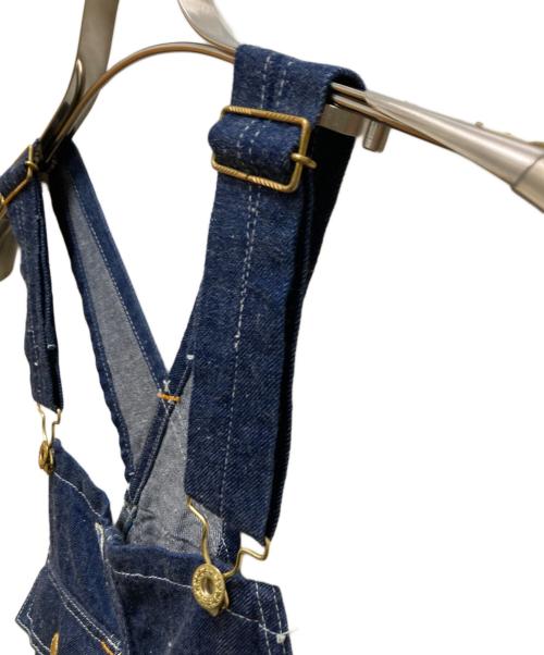TCB jeans（ティーシービー ジーンズ）TCB jeans (ティーシービー ジーンズ) デニムオーバーオール インディゴ サイズ:28の古着・服飾アイテム