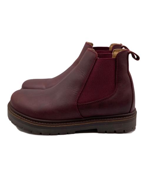 BIRKENSTOCK（ビルケンシュトック）BIRKENSTOCK (ビルケンシュトック) スタロン サイドゴアブーツ レッド サイズ:37Eの古着・服飾アイテム