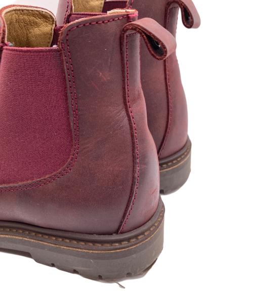 BIRKENSTOCK（ビルケンシュトック）BIRKENSTOCK (ビルケンシュトック) スタロン サイドゴアブーツ レッド サイズ:37Eの古着・服飾アイテム