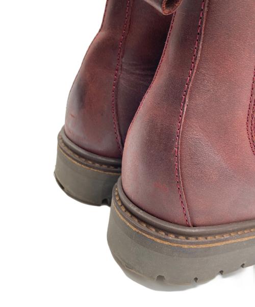 BIRKENSTOCK（ビルケンシュトック）BIRKENSTOCK (ビルケンシュトック) スタロン サイドゴアブーツ レッド サイズ:37Eの古着・服飾アイテム