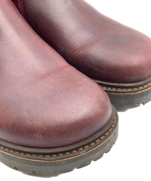 BIRKENSTOCK（ビルケンシュトック）BIRKENSTOCK (ビルケンシュトック) スタロン サイドゴアブーツ レッド サイズ:37Eの古着・服飾アイテム