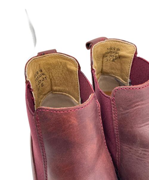 BIRKENSTOCK（ビルケンシュトック）BIRKENSTOCK (ビルケンシュトック) スタロン サイドゴアブーツ レッド サイズ:37Eの古着・服飾アイテム