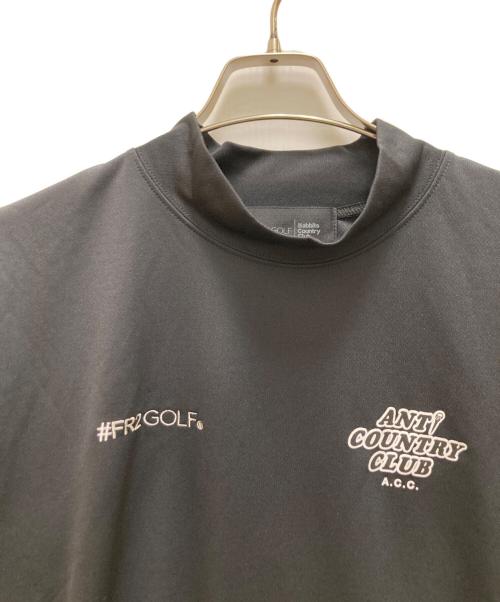FR2 GOLF（エフアールツー ゴルフ）FR2 GOLF (エフアールツー ゴルフ) babbits country club モックネックカットソー ブラック サイズ:不明の古着・服飾アイテム