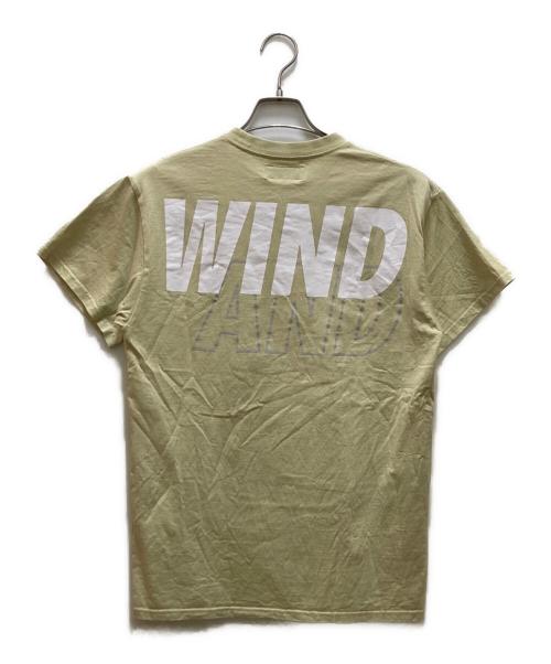 WIND AND SEA（ウィンダンシー）WIND AND SEA (ウィンダンシー) ロゴプリントTシャツ ベージュ サイズ:Mの古着・服飾アイテム