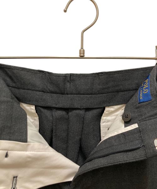 POLO RALPH LAUREN（ポロ・ラルフローレン）POLO RALPH LAUREN (ポロ・ラルフローレン) 5ポケットノータックスラックス グレー サイズ:30/32の古着・服飾アイテム