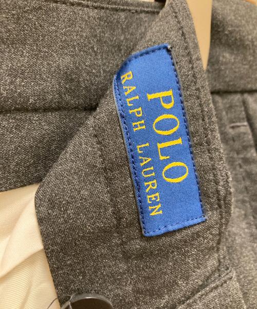 POLO RALPH LAUREN（ポロ・ラルフローレン）POLO RALPH LAUREN (ポロ・ラルフローレン) 5ポケットノータックスラックス グレー サイズ:30/32の古着・服飾アイテム