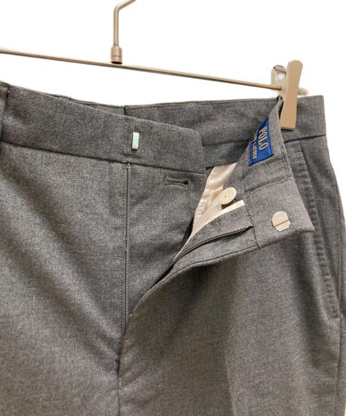 POLO RALPH LAUREN（ポロ・ラルフローレン）POLO RALPH LAUREN (ポロ・ラルフローレン) 5ポケットノータックスラックス グレー サイズ:30/32の古着・服飾アイテム
