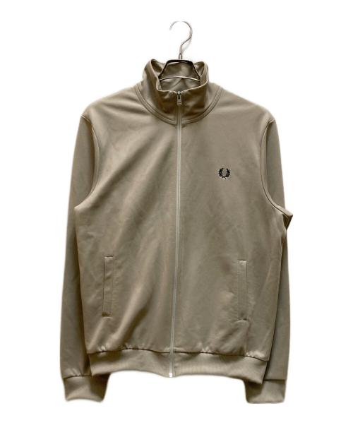 FRED PERRY（フレッドペリー）FRED PERRY (フレッドペリー) トラックジャケット ベージュ サイズ:Ⅼの古着・服飾アイテム