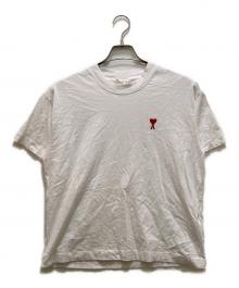 AMI PARIS（アミ パリス）の古着「ハートロゴTシャツ」｜ホワイト