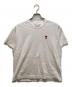 AMI PARIS（アミ パリス）の古着「ハートロゴTシャツ」｜ホワイト