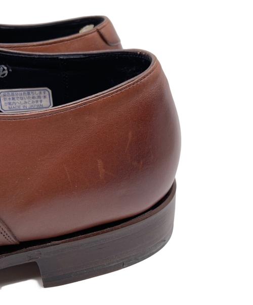 SHETLAND FOX（シェットランドフォックス）SHETLAND FOX (シェットランドフォックス) ストレートチップ ビジネスシューズ ブラウン サイズ:8 1/2Aの古着・服飾アイテム