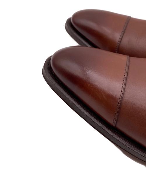 SHETLAND FOX（シェットランドフォックス）SHETLAND FOX (シェットランドフォックス) ストレートチップ ビジネスシューズ ブラウン サイズ:8 1/2Aの古着・服飾アイテム