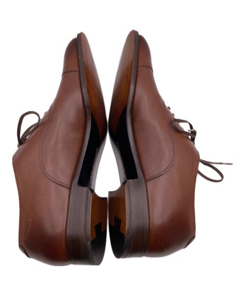 SHETLAND FOX（シェットランドフォックス）SHETLAND FOX (シェットランドフォックス) ストレートチップ ビジネスシューズ ブラウン サイズ:8 1/2Aの古着・服飾アイテム