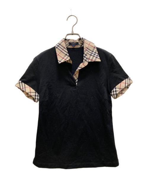 BURBERRY LONDON（バーバリーロンドン）BURBERRY LONDON (バーバリーロンドン) ノバチェックスキッパーシャツ ブラック サイズ:2の古着・服飾アイテム