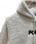 中古・古着 POLO RALPH LAUREN (ポロ・ラルフローレン) ロゴ刺繍ボアプルオーバーパーカー ホワイト サイズ:L：12000円